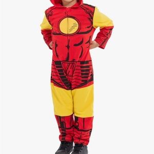 Marvel Avengers Spider-Verse Spider-Man Venom Iron Man Zip Up Cosplay Coverall